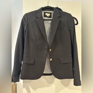 Black jcrew blazer